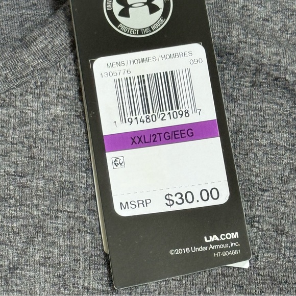 UA MENS LONG SLEEVE LOCKER TEE - Picture 4 of 7